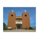 Church near Santa Fe, New Mexico postcards