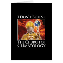church_of_climatology_blk_btn cards by RightWingGifts church_of_climatology_blk_btn cards