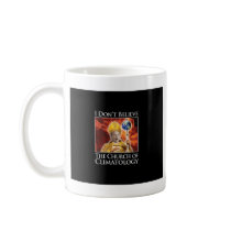 church_of_climatology_blk_stkr mugs by RightWingGifts church_of_climatology_blk_stkr mugs