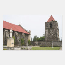 Church of Guiuan Rectangular Sticker