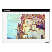 Church of Moret, After the Rain by Alfred Sisley Samsung Chromebook Decals
