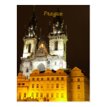 Church of Our Lady before Tyn Prague Postcard