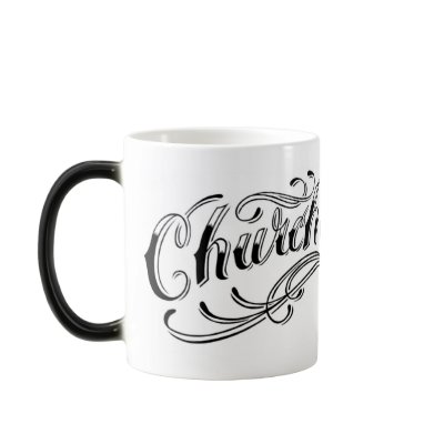 Church of Steel Mugs by jfredwood