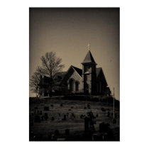 Church on a Hill posters