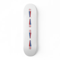 Church Pennant outline, Netherlands skateboards by bestflag Church Pennant outline, Netherlands skateboards
