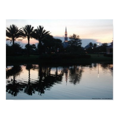 Church - Reflection Print by unclechuckstoys