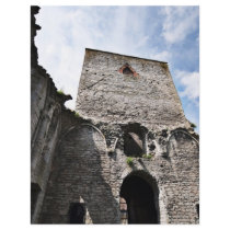 Church Ruins in Visby Sweden Full Color Flyer