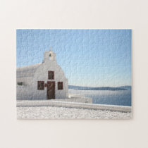 Church Santorini Greece puzzles