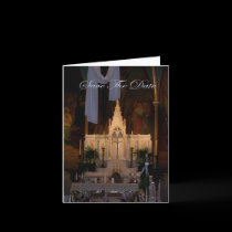 Church Save The Date cards by Firecrackinmama Church Save The Date cards