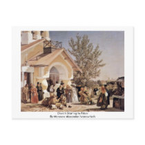 Church Starting In Pskov Post Cards