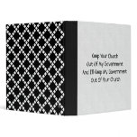 Church State Separation 3 Ring Binders