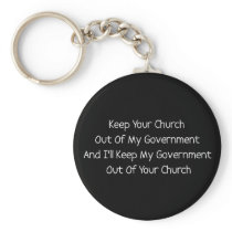 Church State Separation Keychains