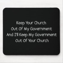 Church State Separation Mousepad