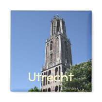 Church tower fridge magnets