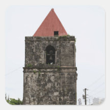 Church tower of Guiuan Sticker