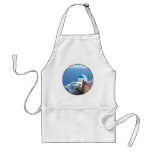Church Views on Santorini, Greece Apron