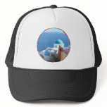 Church Views on Santorini, Greece Trucker Hats