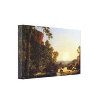 Church - Wilderness of Plymouth to Hartford Gallery Wrapped Canvas