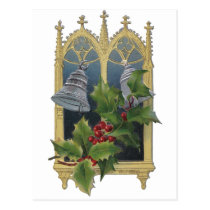 Church Window and Bells postcards