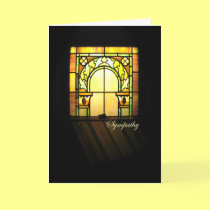 CHURCH WINDOW cards
