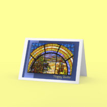 CHURCH WINDOW EASTER ARCH cards