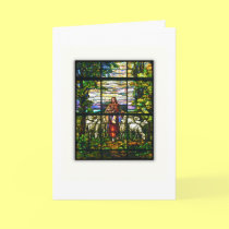 CHURCH WINDOW - EASTER LAMB cards