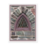 Church Window Post Card