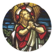 Church Windows 059 stickers by mickeyelvis128 Church Windows 059 stickers