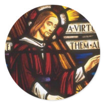 Church Windows 068 stickers by mickeyelvis128 Church Windows 068 stickers