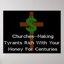 Churches Heart Money Print