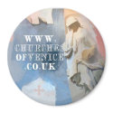 Churches of Venice fridge magnet by palazzo Churches of Venice fridge magnet