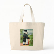 Churchgoing - Letter G - Vintage Teddy Bear Bags