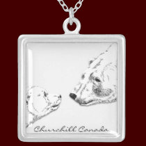 Churchill Canada Necklace Polar Bear Souvenir Gift necklaces