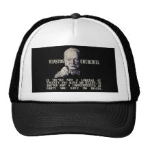 Churchill on Conservatives and Liberals Hats