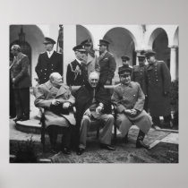 Churchill, Roosevelt, and Stalin Posters