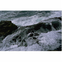 Churning Sea Photo Cutout