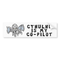 Chuthu is my Co-Pilot Bumper Sticker