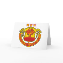 Chuvashia Coat of Arms Greeting Card by FlagTshirts Chuvashia Coat of Arms Greeting Card