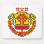 Chuvashia Coat of Arms Mousepad