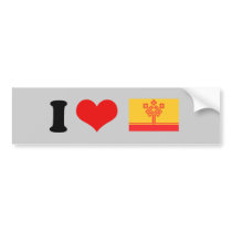Chuvashia Flag bumper stickers