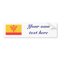 Chuvashia Flag bumper stickers