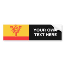 Chuvashia Flag bumper stickers