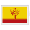Chuvashia Flag Greeting Card