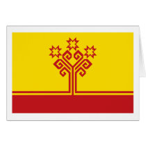 Chuvashia Flag Greeting Card by FlagTshirts Chuvashia Flag Greeting Card