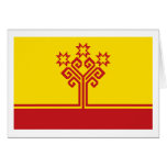 Chuvashia Flag Greeting Card