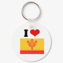 Chuvashia Flag keychains