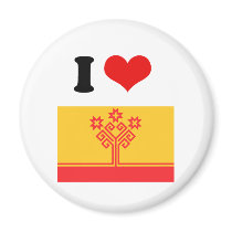 Chuvashia Flag magnets