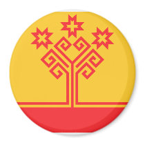 Chuvashia Flag magnets