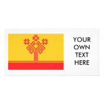Chuvashia Flag Photo Greeting Card