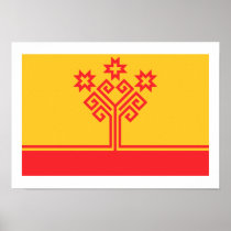 Chuvashia Flag Posters